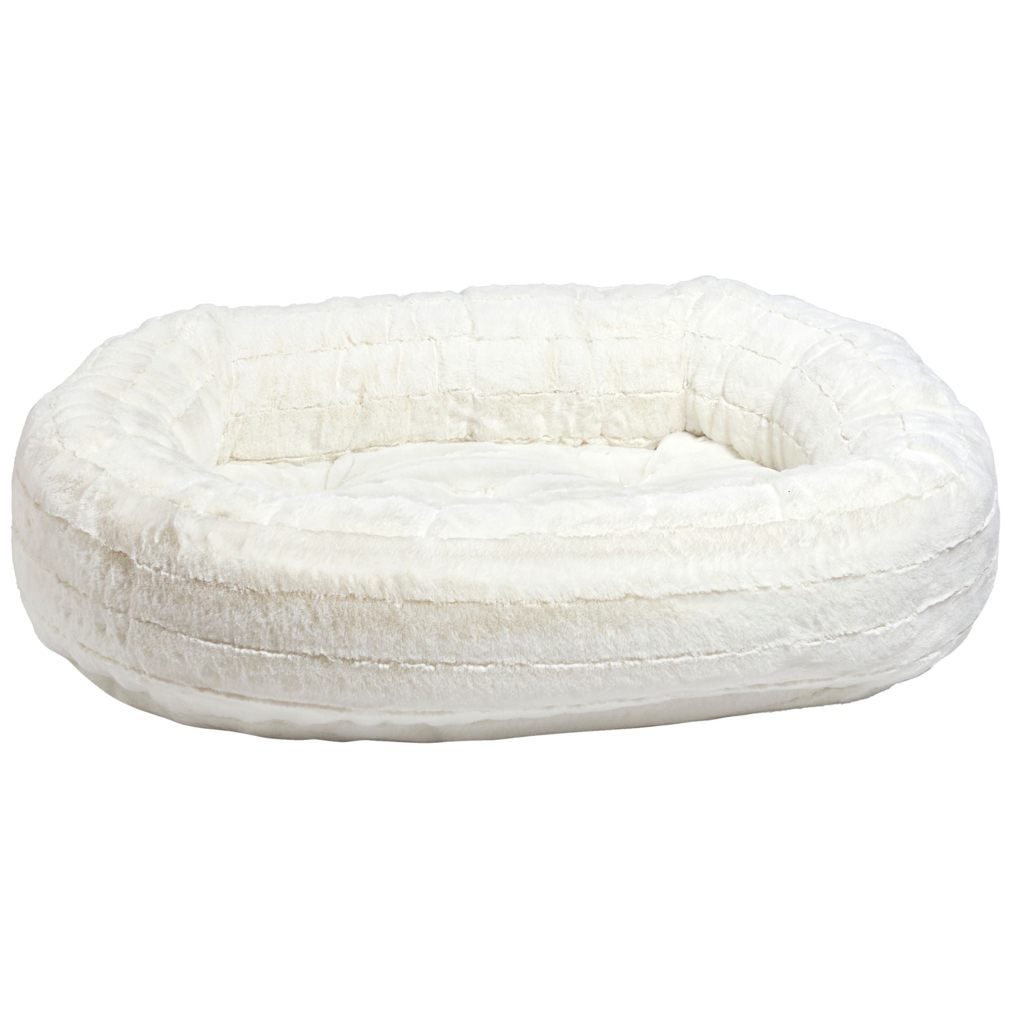 Bowsers Donut Dog Bed - Soft Textures
