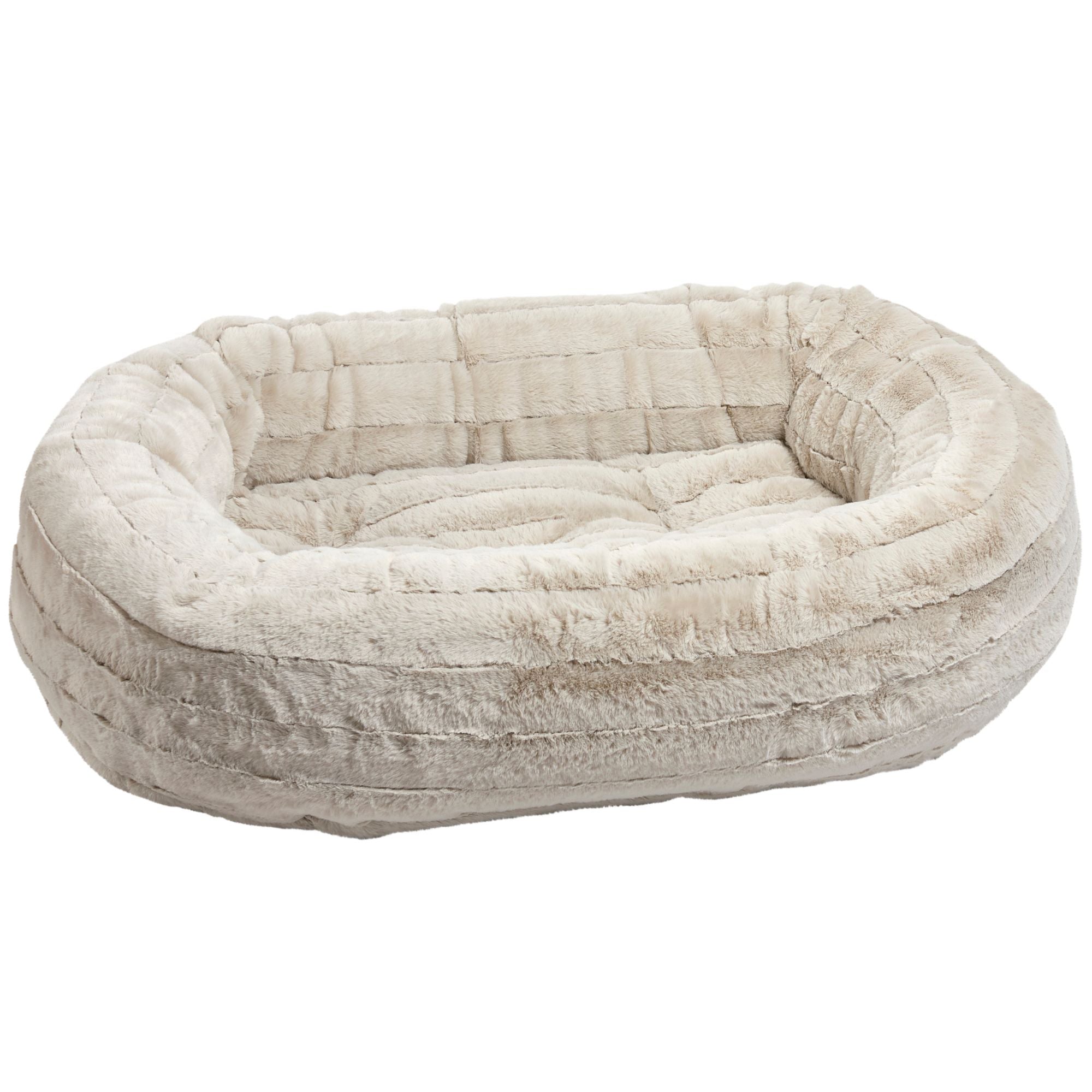Bowsers Donut Dog Bed - Soft Textures