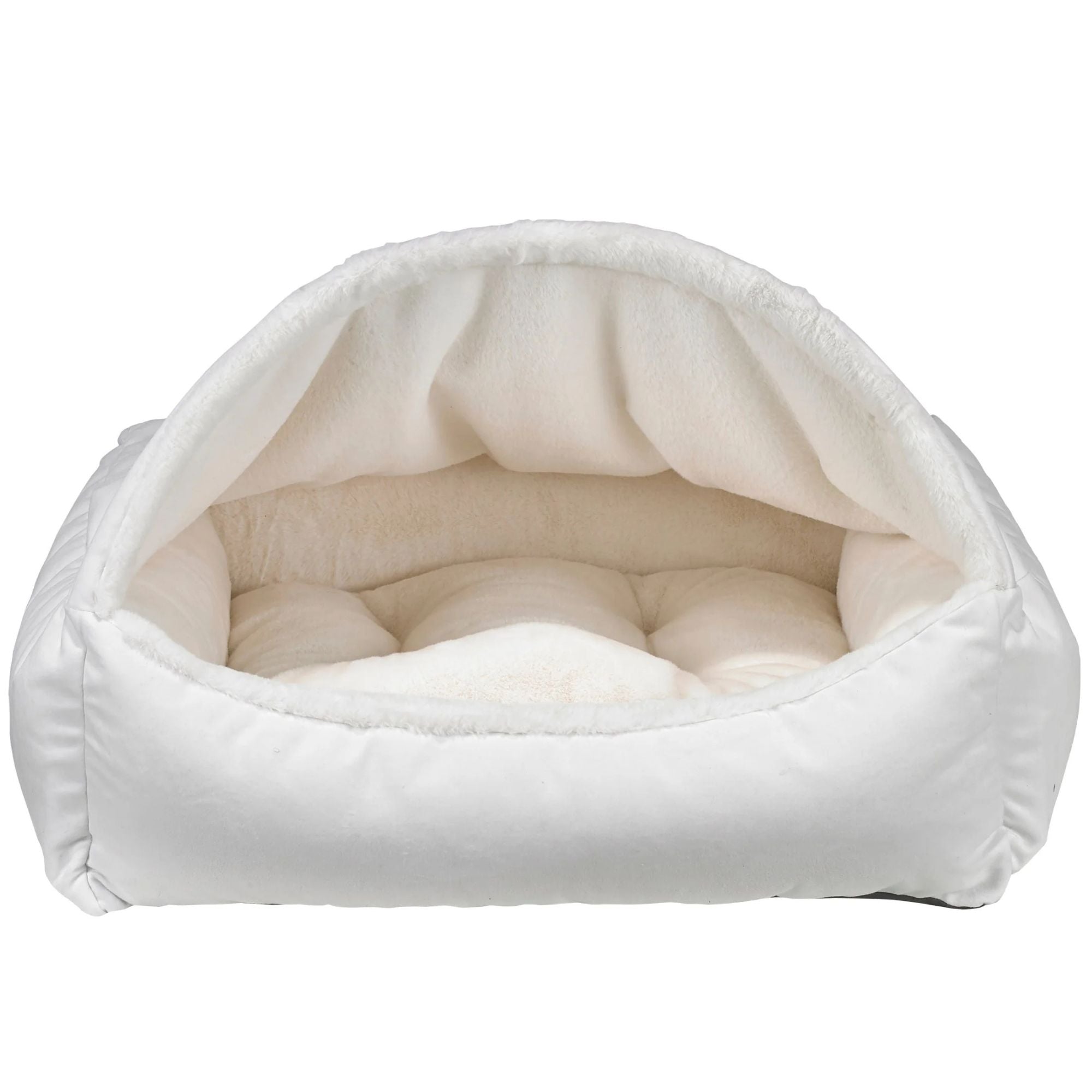Winter White Bowsers Canopy Dog Bed
