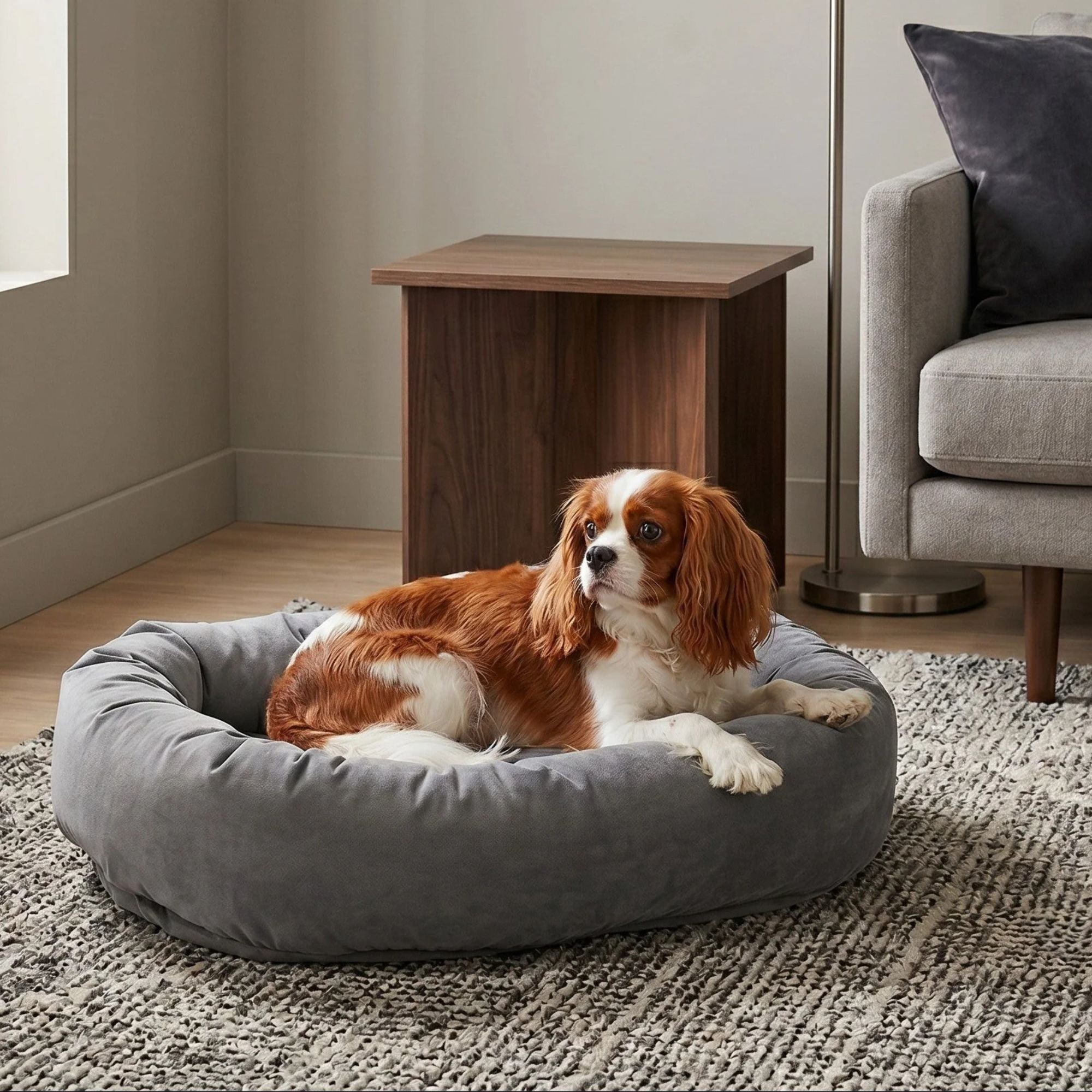 Bowsers Donut Dog Bed - Signature Solids