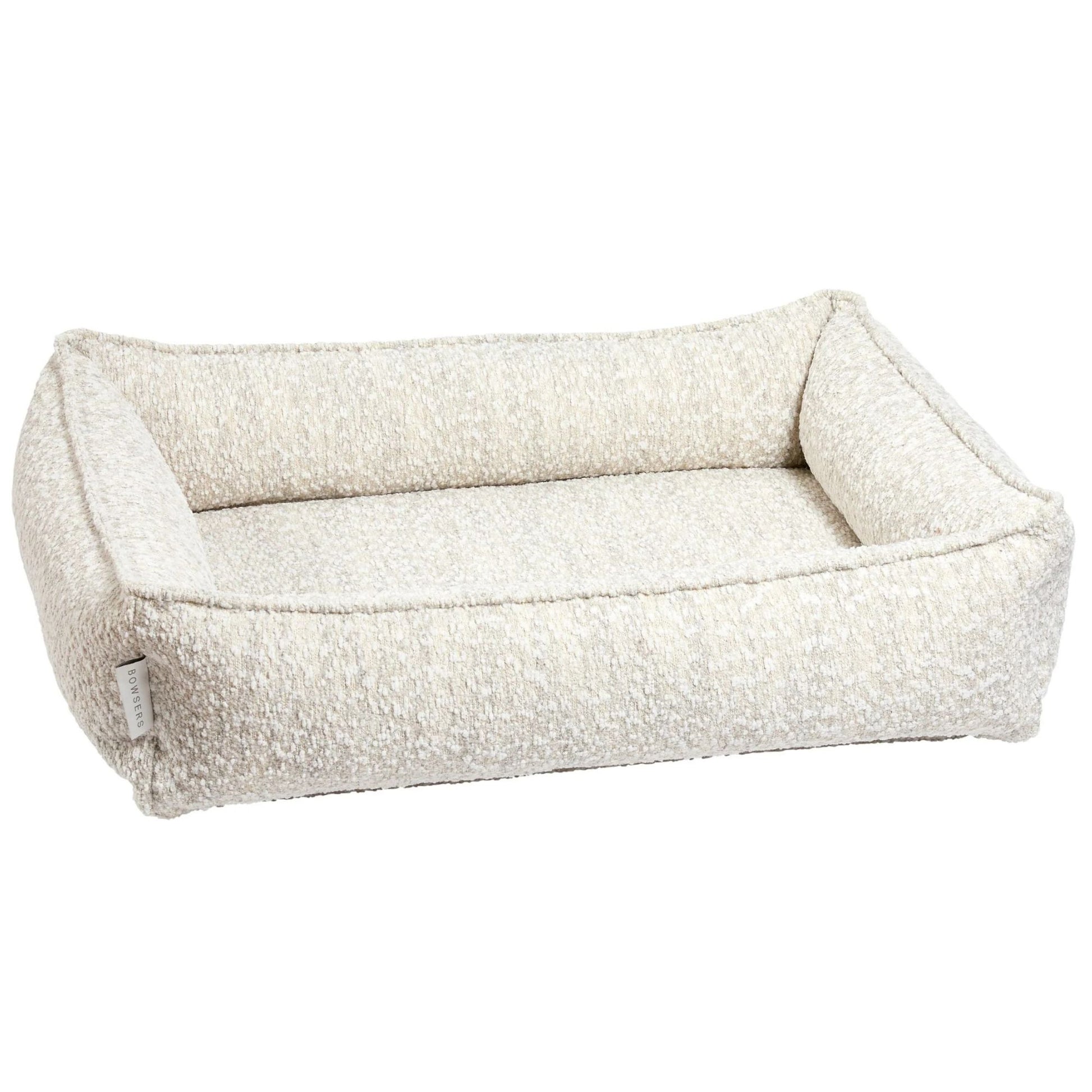 White Pearl Bowsers Urban Lounger Dog Bed