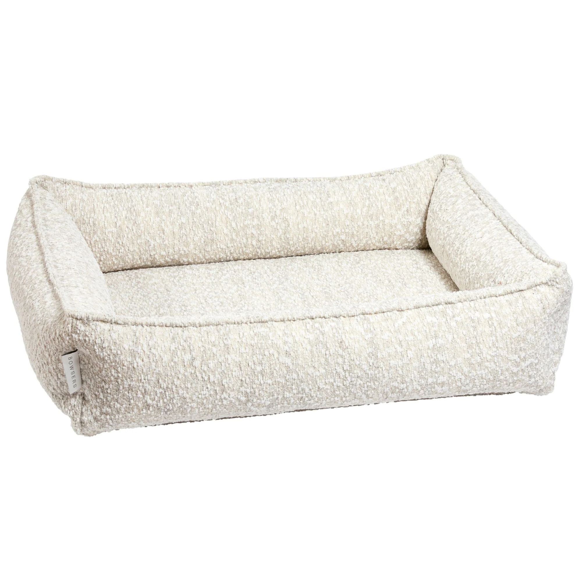 White Pearl Bowsers Urban Lounger Dog Bed