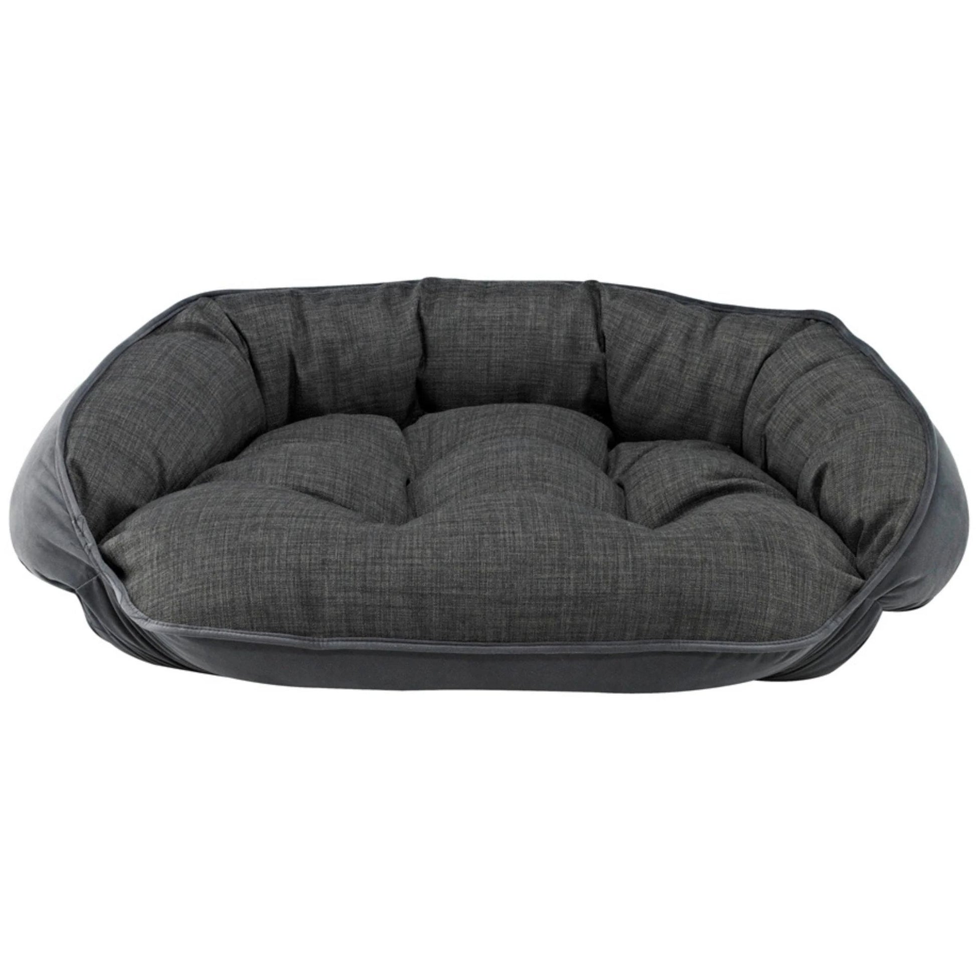 Storm / Ash Bowsers Crescent Reversible Dog Bed