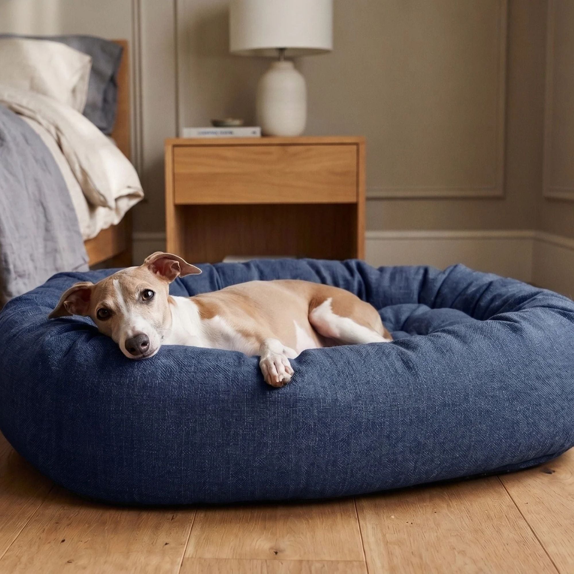 Bowsers Donut Dog Bed - Vintage Washed