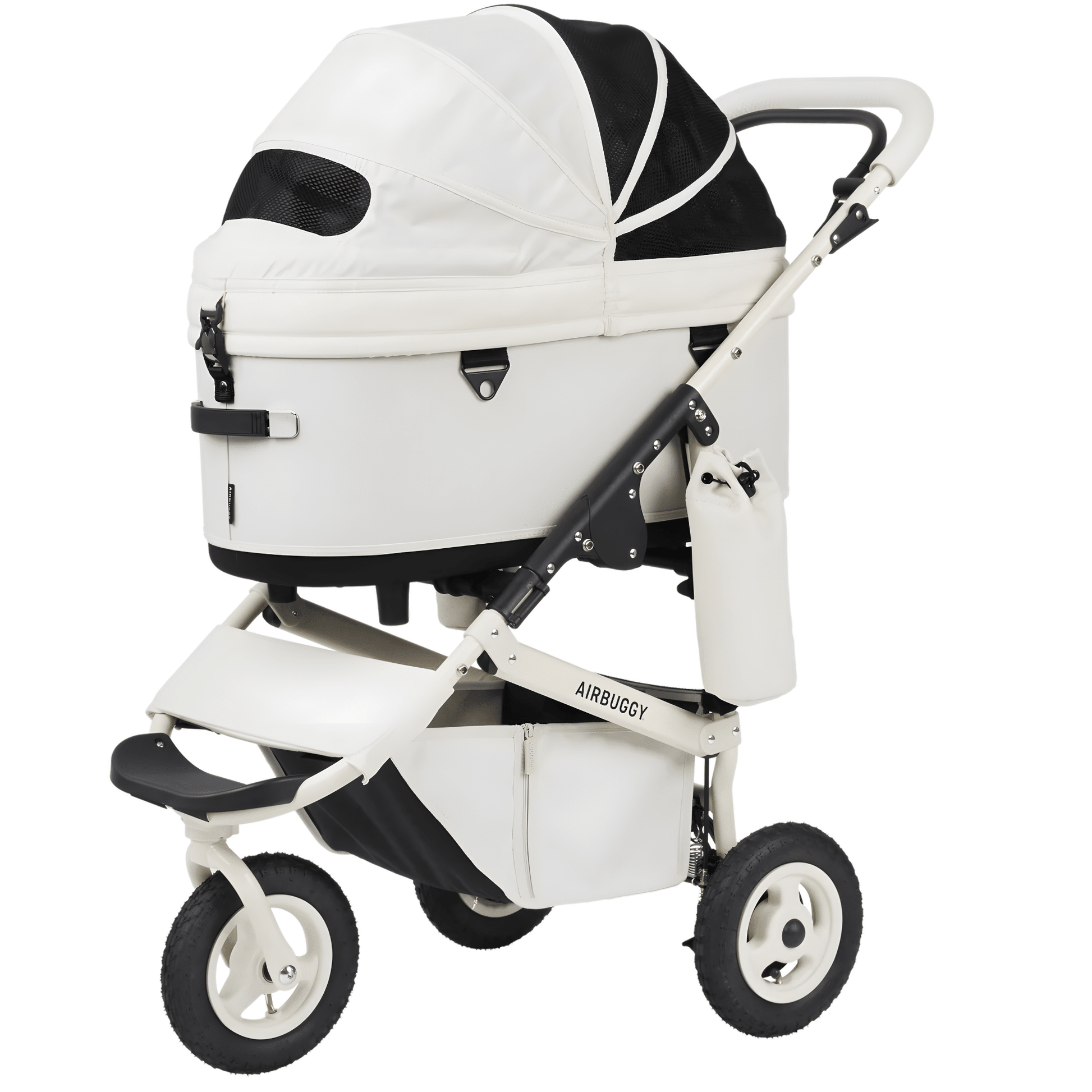AirBuggy Dome 3 Premier Cruise Line Dog Stroller – Ivory White (Large) - godoggiestyle