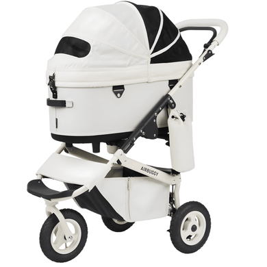 AirBuggy Dome3 Large Stroller Earth Grey, No-Bump Ride | Go Doggie