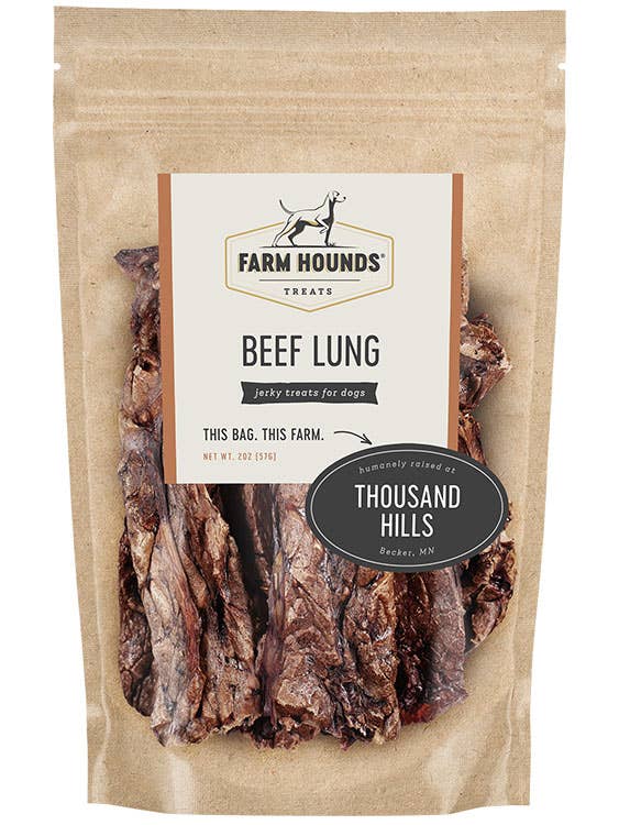 Beef Lung 2oz - godoggiestyle