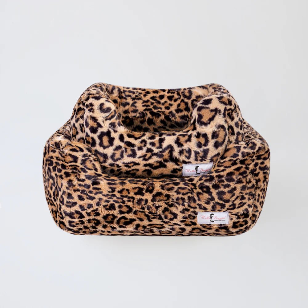 Cashmere Dog Bed - For Dogs Up to 10 lbs - 6 Color Options - Made In USA - godoggiestyle