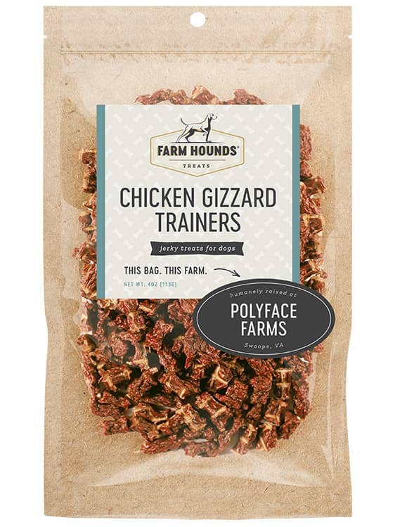 Chicken Gizzard Trainers 4oz - godoggiestyle