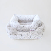 Deluxe Dog Bed - For Dogs Up To 10 lbs - 4 Color Options - Made In USA - godoggiestyle
