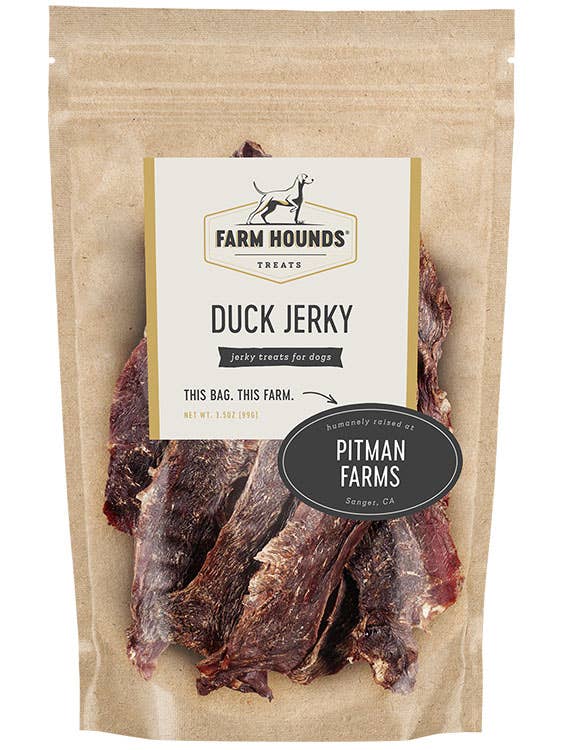 Duck Jerky 3.5oz - godoggiestyle