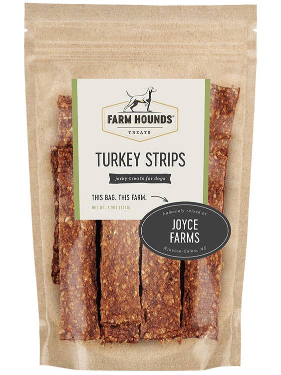 Turkey Strips 4.5oz - godoggiestyle