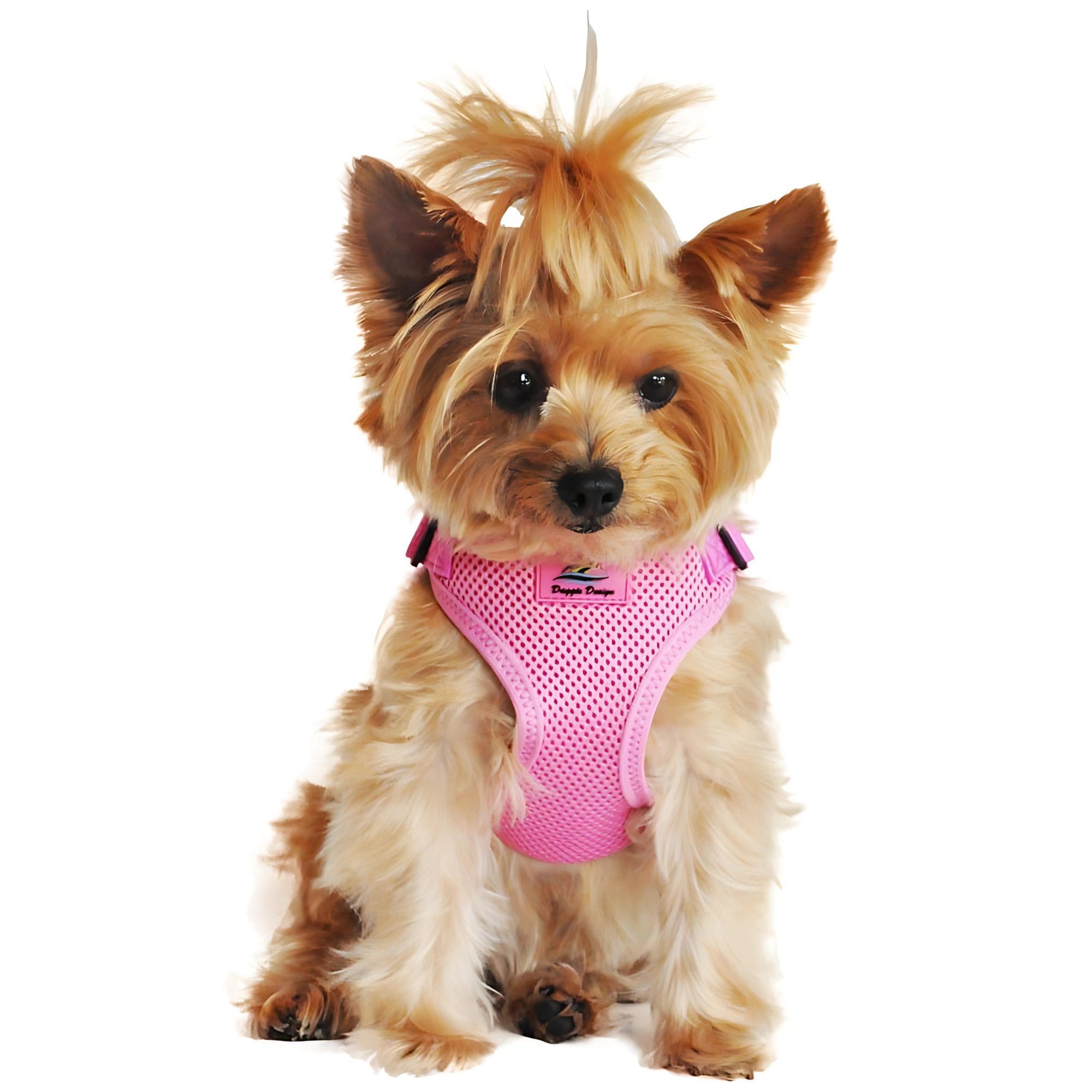 Wrap and Snap Choke Free Dog Harness - Candy Pink - godoggiestyle