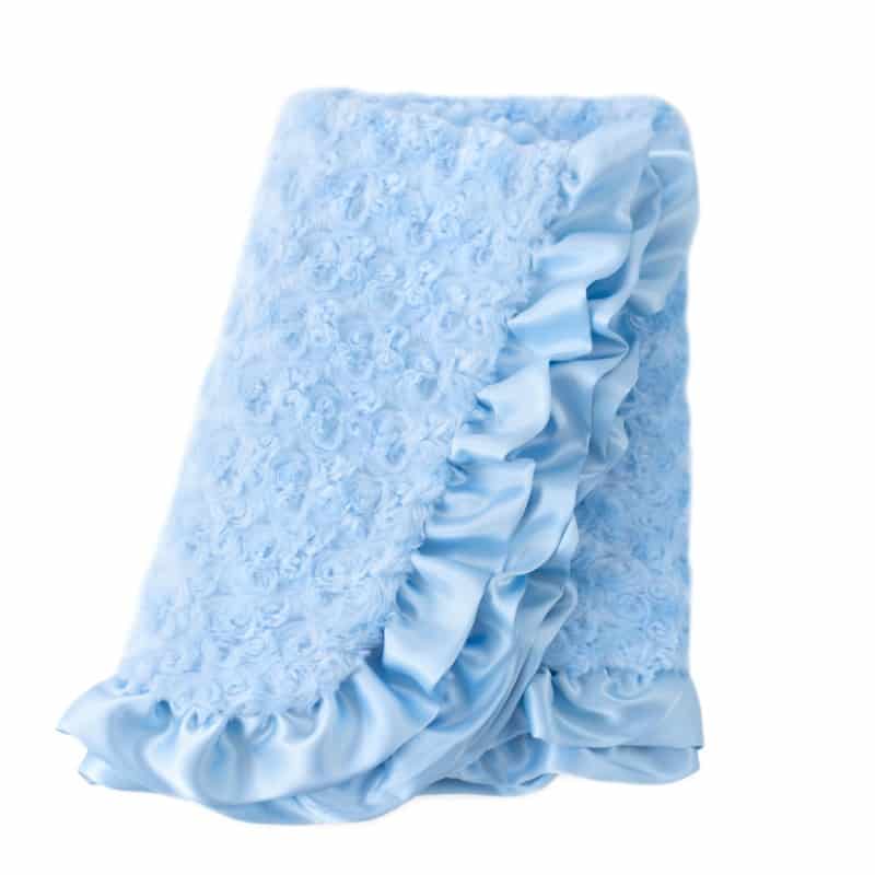 Baby Ruffle Dog Blanket - godoggiestyle