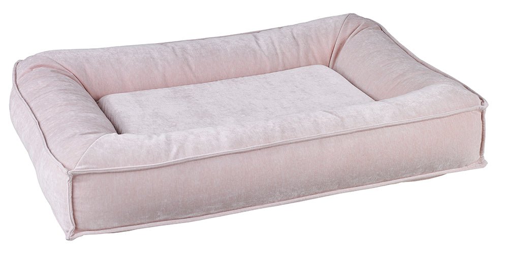 Blush (Microvelvet) Dog Divine Futon by Bowsers Pet Products (Diamond) - godoggiestyle