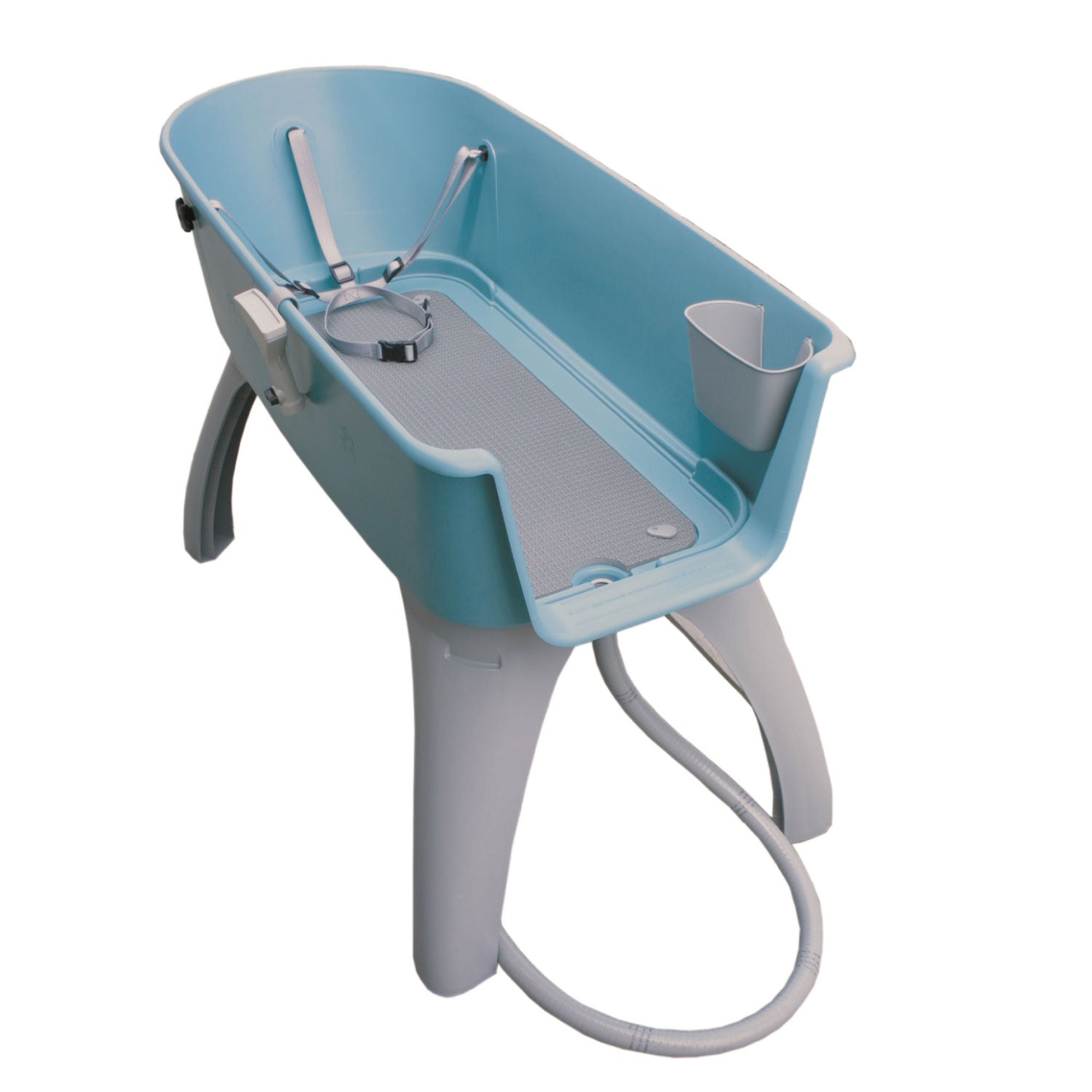 Booster Bath Elevated Dog Bath and Grooming Center Large Teal 45" x 21.25" x 15" - godoggiestyle