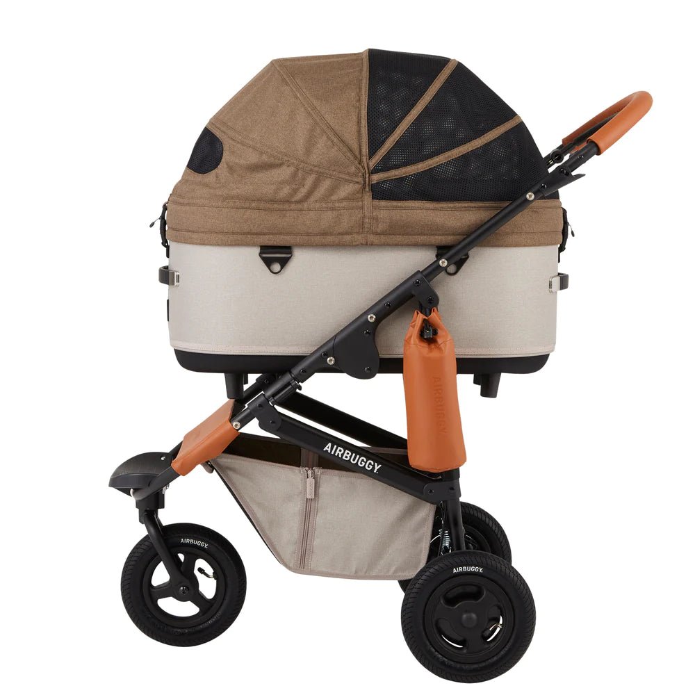 Cacao DOME3 Dog Stroller by Airbuggy LARGE godoggiestyle