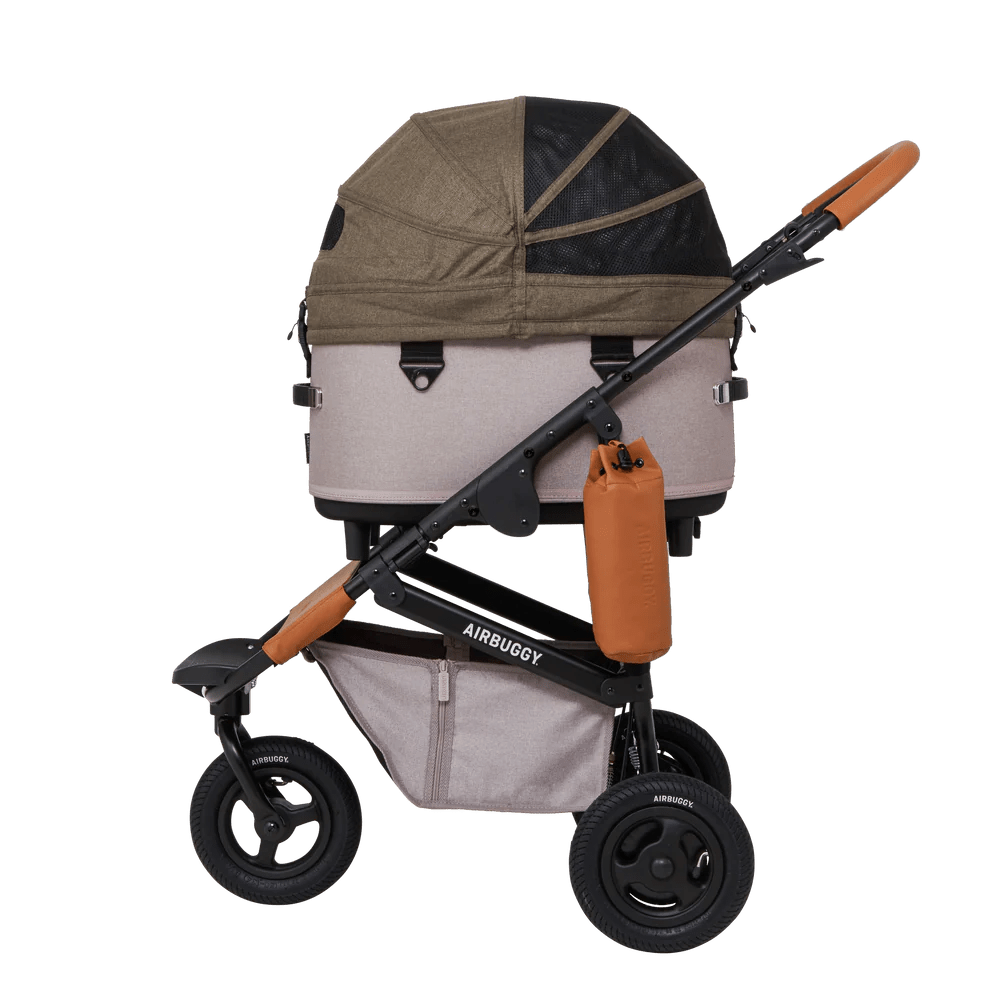 Cacao DOME3 Dog Stroller by Airbuggy (REGULAR)-godoggiestyle
