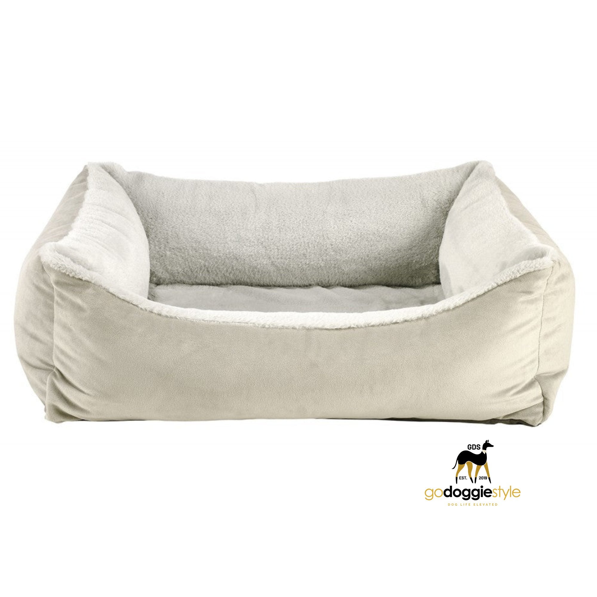 Cloud Dog Oslo Ortho Bed by Bowsers Pet Products (Dream Fur) - godoggiestyle