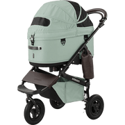 Grass Green DOME3 Dog Stroller by Airbuggy (LARGE)-godoggiestyle