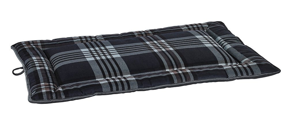 Greystone Tartan (Microvelvet) Dog Cosmopolitan Mat by Bowsers Pet Products (Diamond) - godoggiestyle