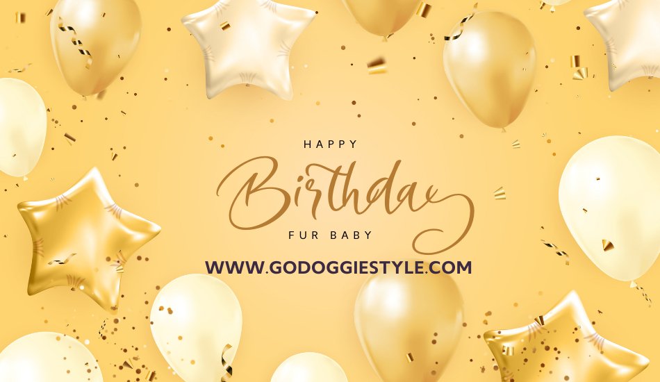 Happy Birthday - Gift Card - Option 2 - godoggiestyle