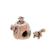Outward Hound Hide-A-Squirrel Dog Toy Small Brown 5" x 5" x 5" - godoggiestyle