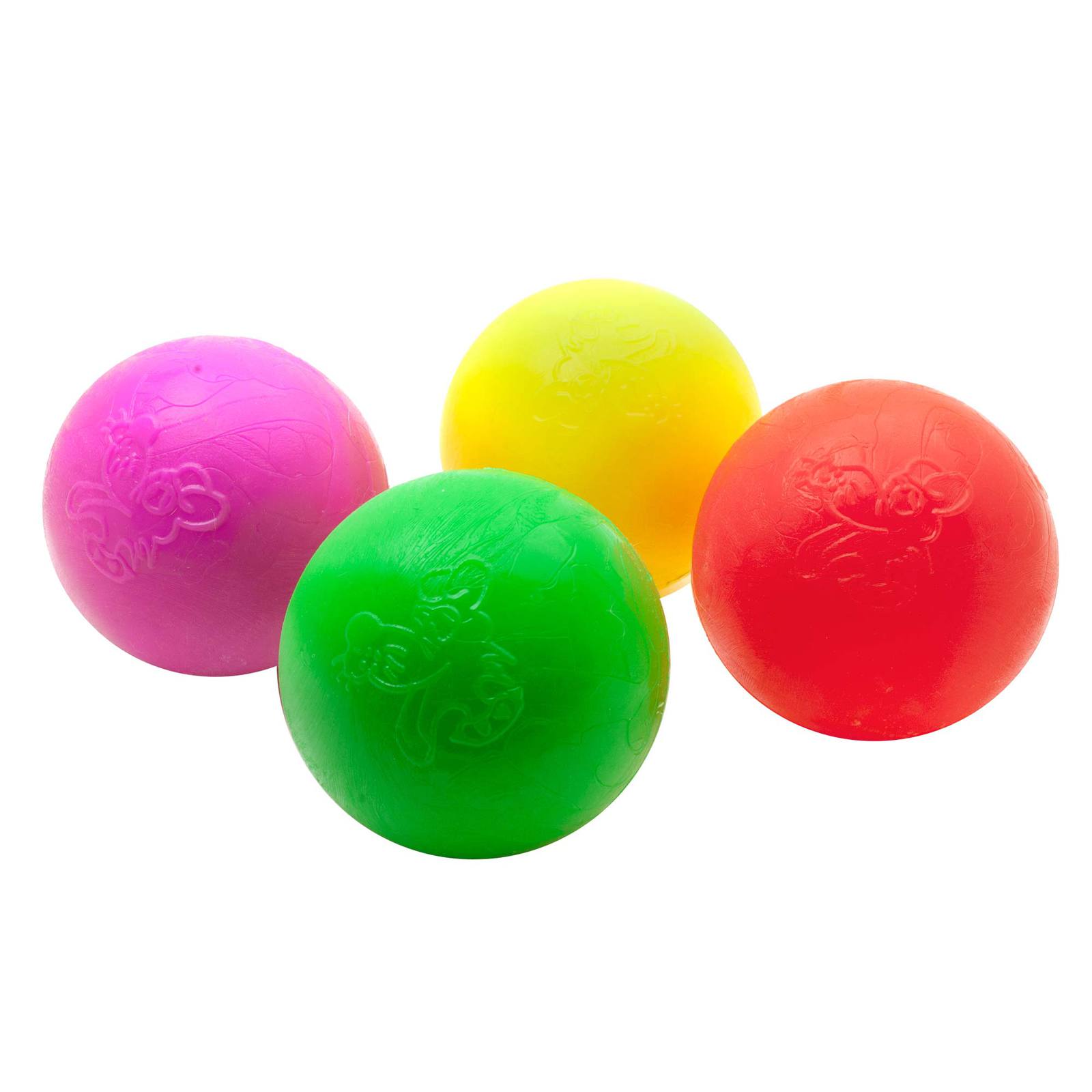 Ruff Dawg Indestructible Ball Dog Toy Medium Assorted 2.5" x 2.5" x 2.5" - godoggiestyle