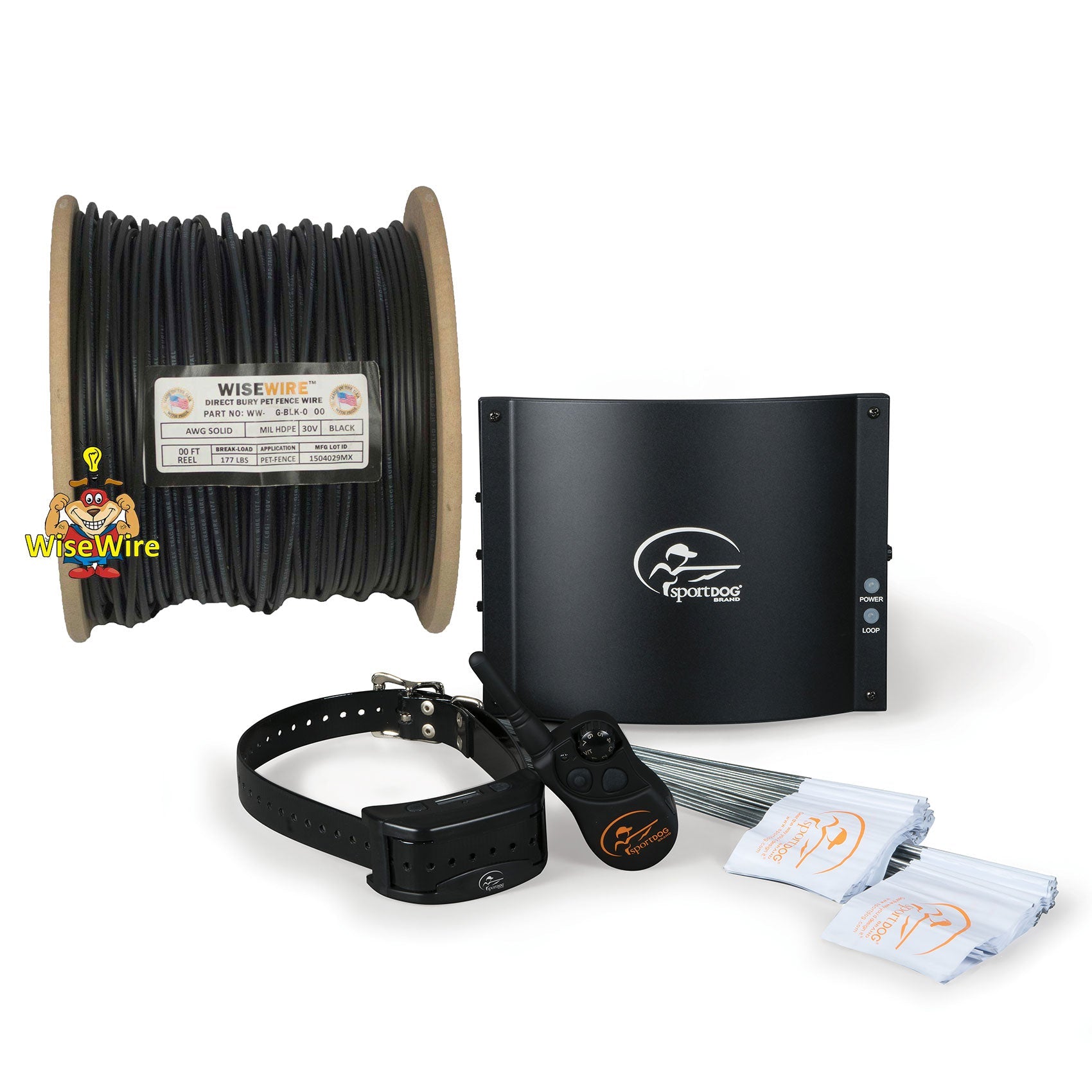SportDOG Contain-N-Train System 16 gauge WiseWire Black-godoggiestyle